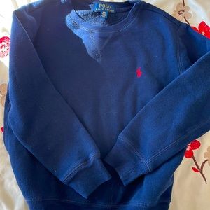 Ralph Lauren Navy blue boys sweatshirt